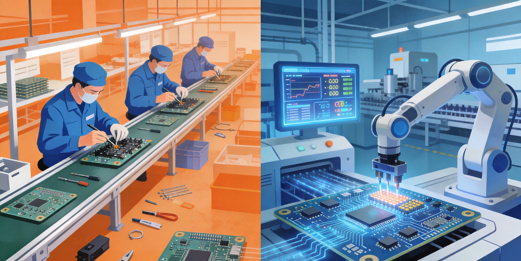 Comparing Traditional vs. Digital Quick Turn PCB Services